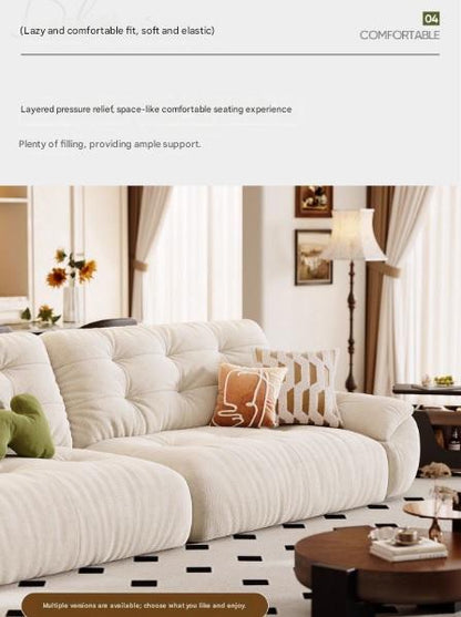 Luxury Multifunctional Retractable Fabric Sofa Bed With USB Charging