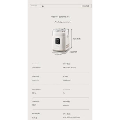 Automatic Home Ice Cream Maker