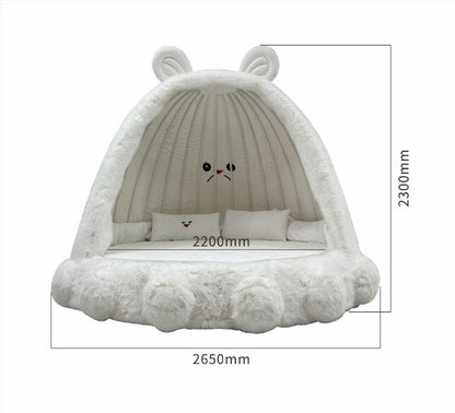 Cute Bear Shaped Canopy Bed