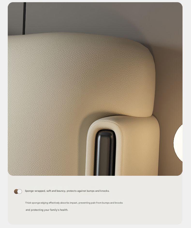 Luxury Italian Leather Storage Bed