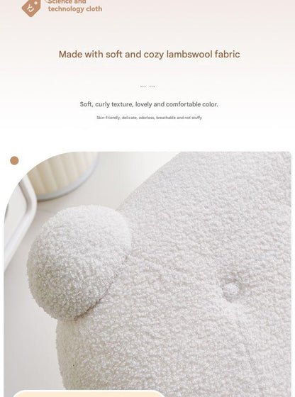 Luxury Teddy Bear Rocking Chair with Adjustable Backrest