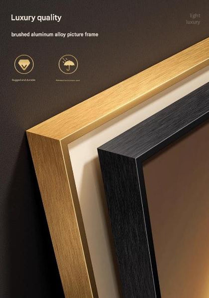 Modern LED Relief Wall Art Painting Frame