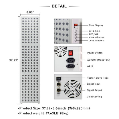 TL300 LED Red Light Therapy Panel