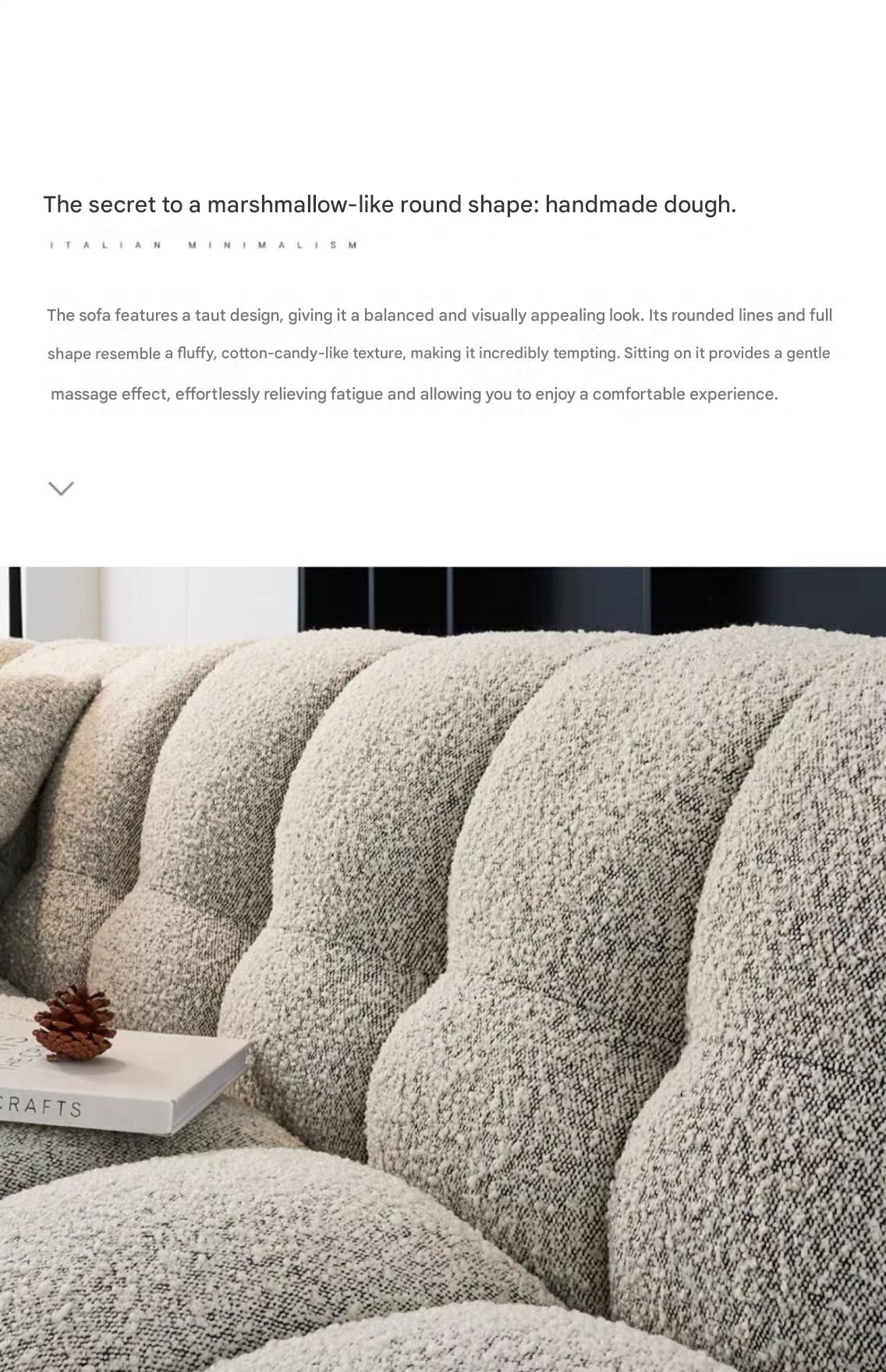 Luxury French Lambswool Sofa