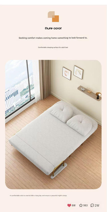 Multi Functional Foldable Double Cloud Sofa Bed