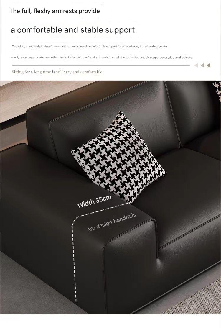 Luxury 3 Seater Leather Sofa