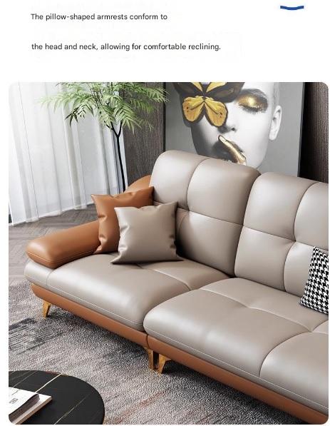 Italian Luxury Leather Sofa