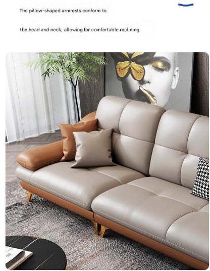 Italian Luxury Leather Sofa