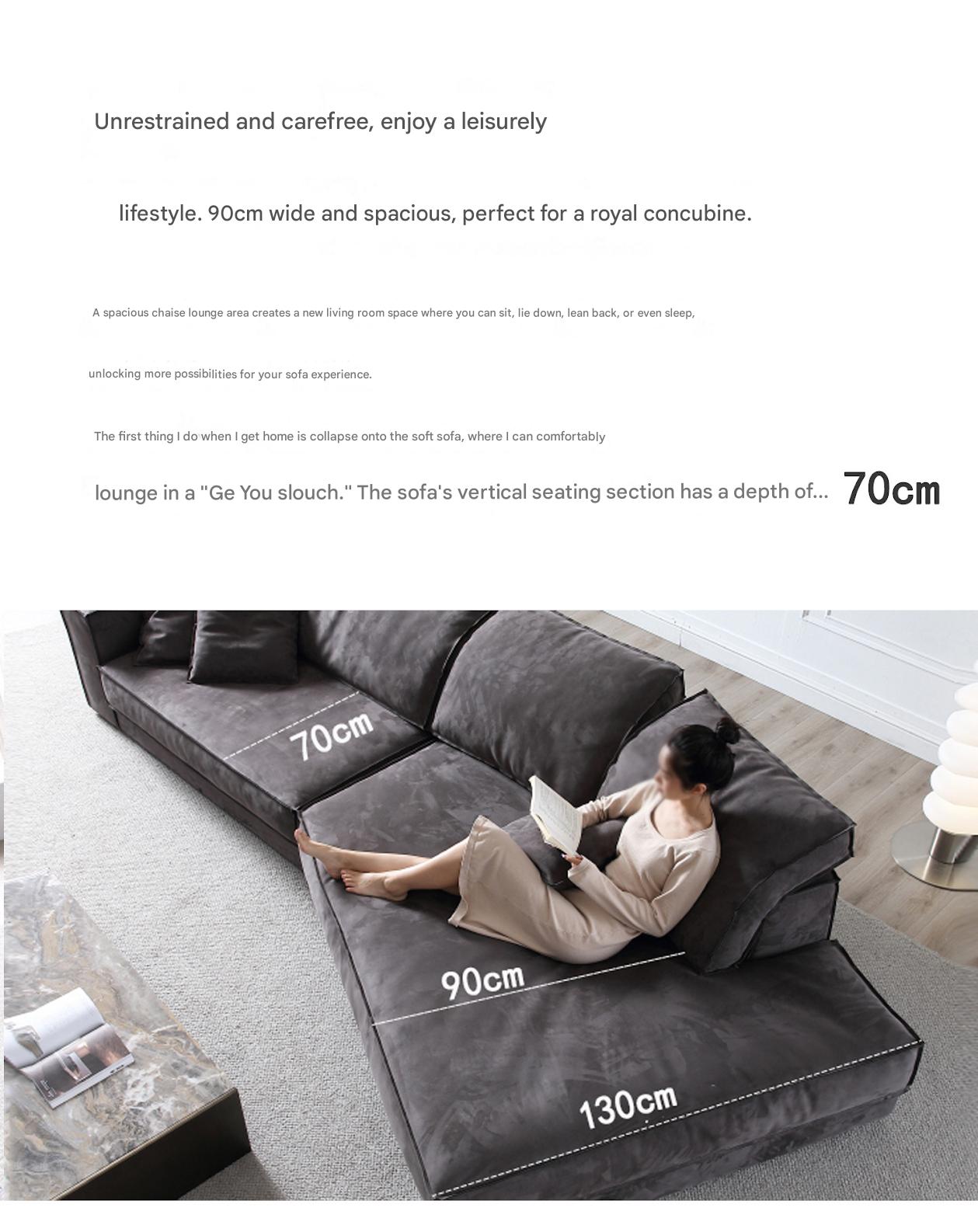 Luxury Floor Sofa Couch Set