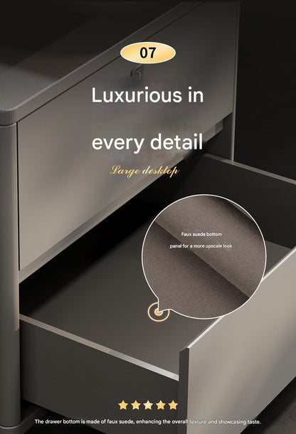 Luxury Executive Office Desk with LED Lighting