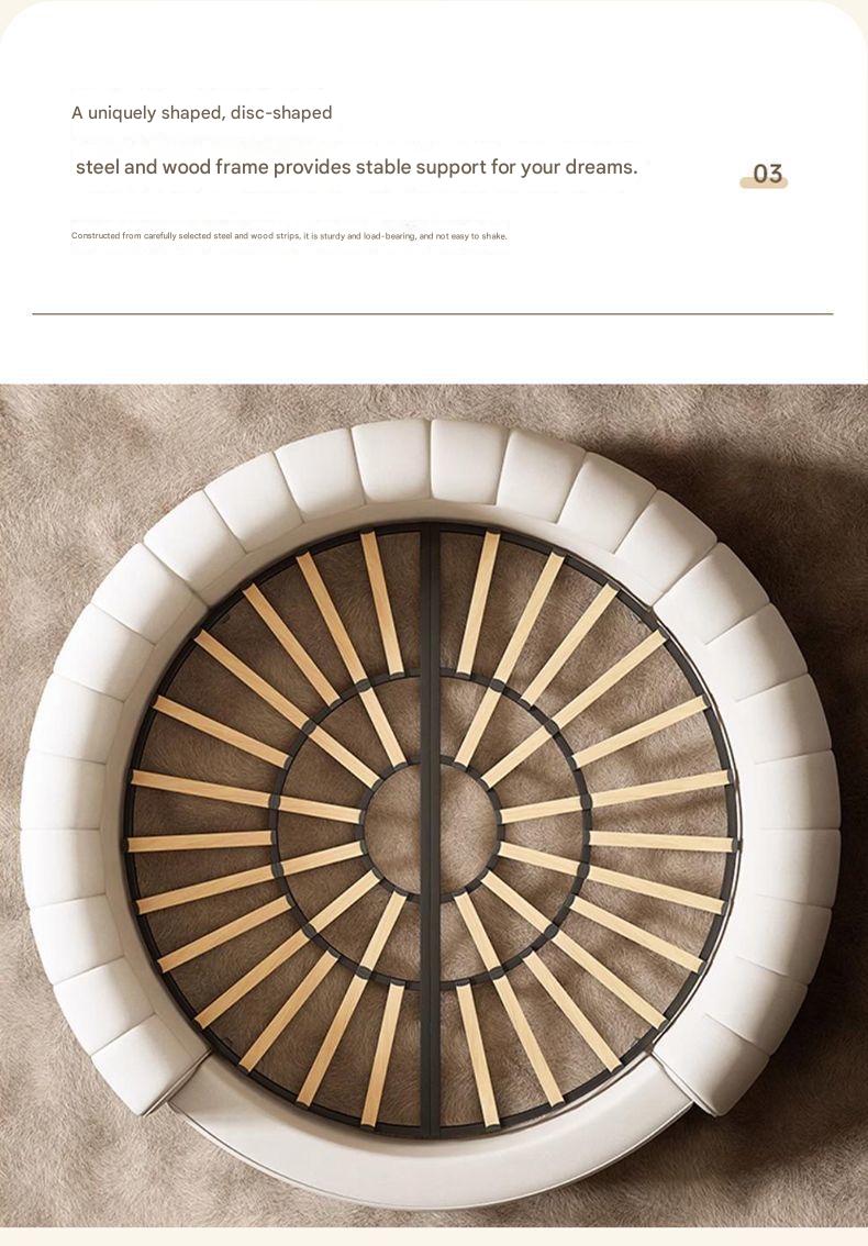 Luxury Round Lounge Sofa Bed