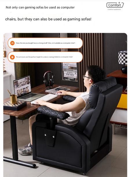 Modern Adjustable Recliner Chair with Tray Table