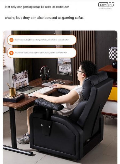 Modern Adjustable Recliner Chair with Tray Table