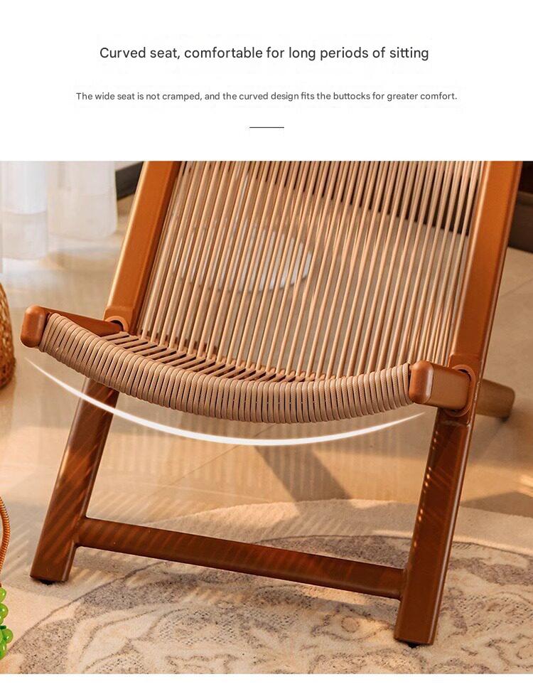 Outdoor Folding Leisure Chair Set With Table