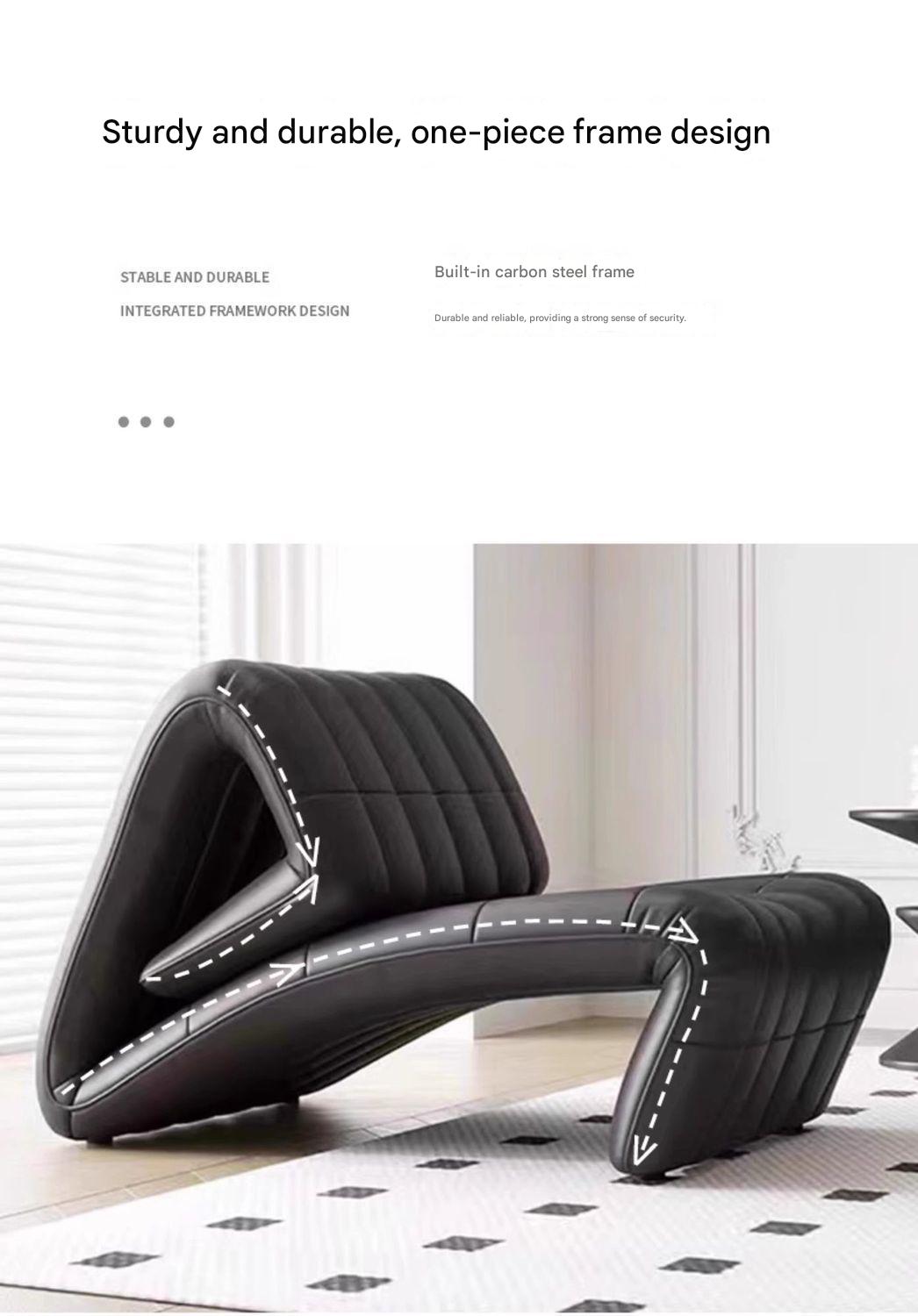 Luxury Italian Barcelona Lounge Chair