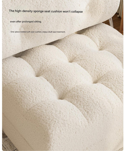Luxury Lambswool Folding Sofa Bed