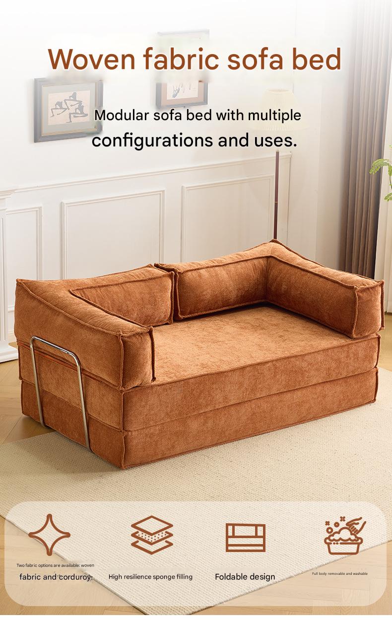 Modern Folding Dual Purpose Sofa Bed