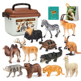 12 Pcs Animal Figures Toys Set 1