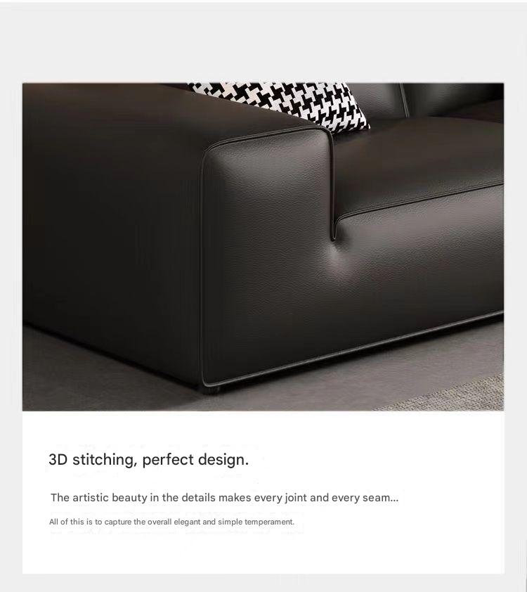 Luxury 3 Seater Leather Sofa