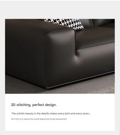 Luxury 3 Seater Leather Sofa