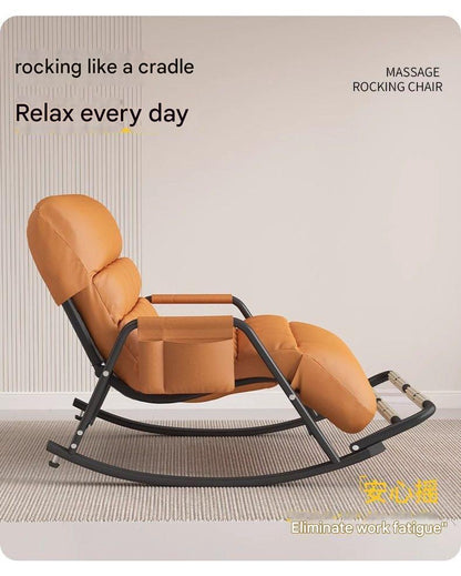 Luxury Double Rocking Recliner Sofa Chair with Thick Cushion