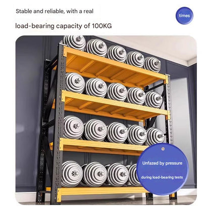 Modern Multi Layer Computer Desk with Storage Shelves