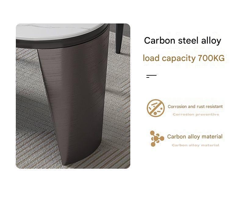 Luxury Modern Tea Table Set with Chairs