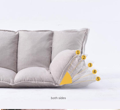 Luxury Folding Floor Sofa Bed with Adjustable Backrest
