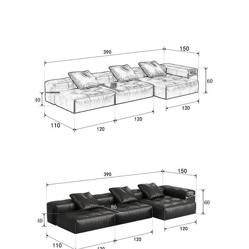 Italian Luxury Leather Sofa