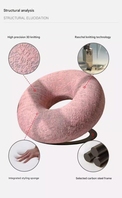 Modern Donut Swivel Single Lazy Sofa Chair