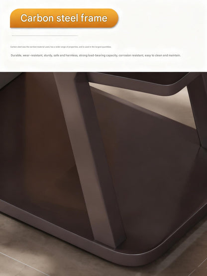 Luxury Stone Slab Tea Table With Chairs