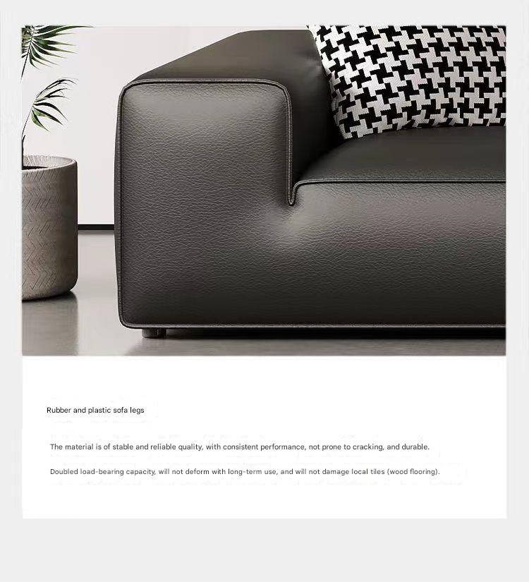 Luxury 3 Seater Leather Sofa