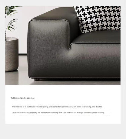 Luxury 3 Seater Leather Sofa