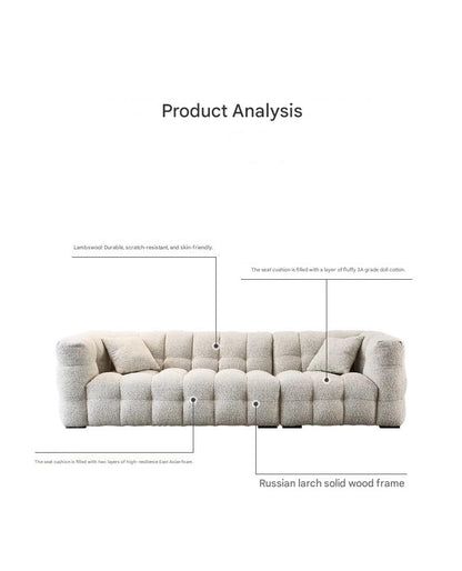 Luxury French Lambswool Sofa