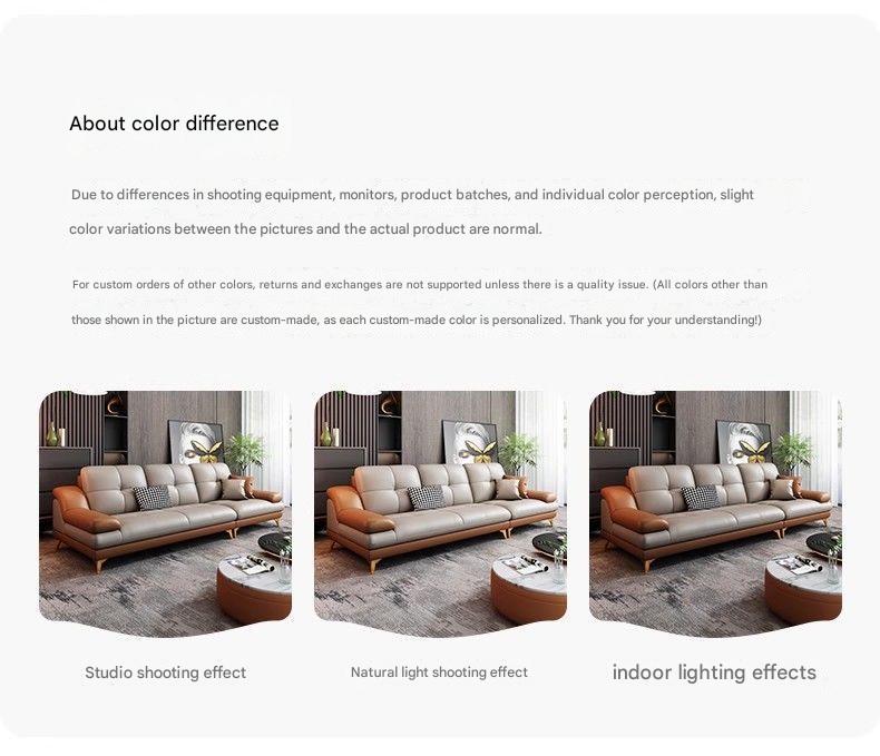 Italian Luxury Leather Sofa