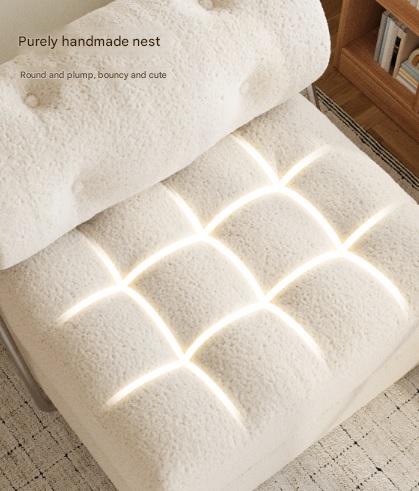 Luxury Lambswool Folding Sofa Bed