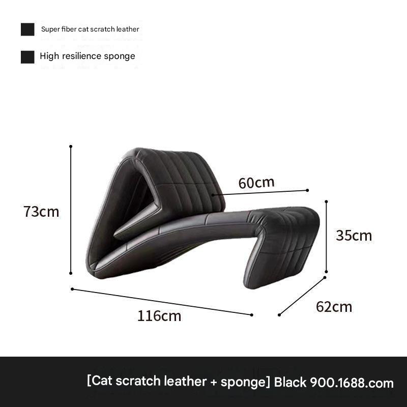 Luxury Italian Barcelona Lounge Chair