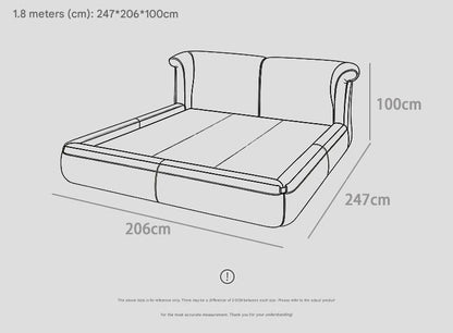 Luxury Italian Double Bed