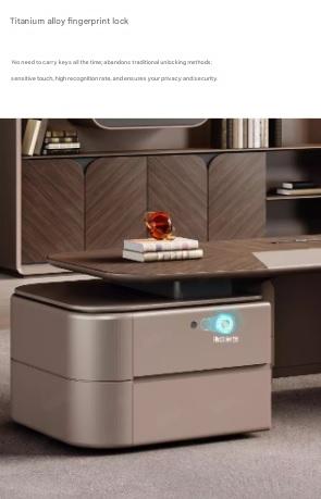 Luxury L-Shaped Office Desk With Chair