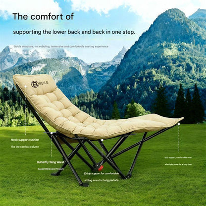 Outdoor Portable Folding Adjustable Nap Lounge Chair