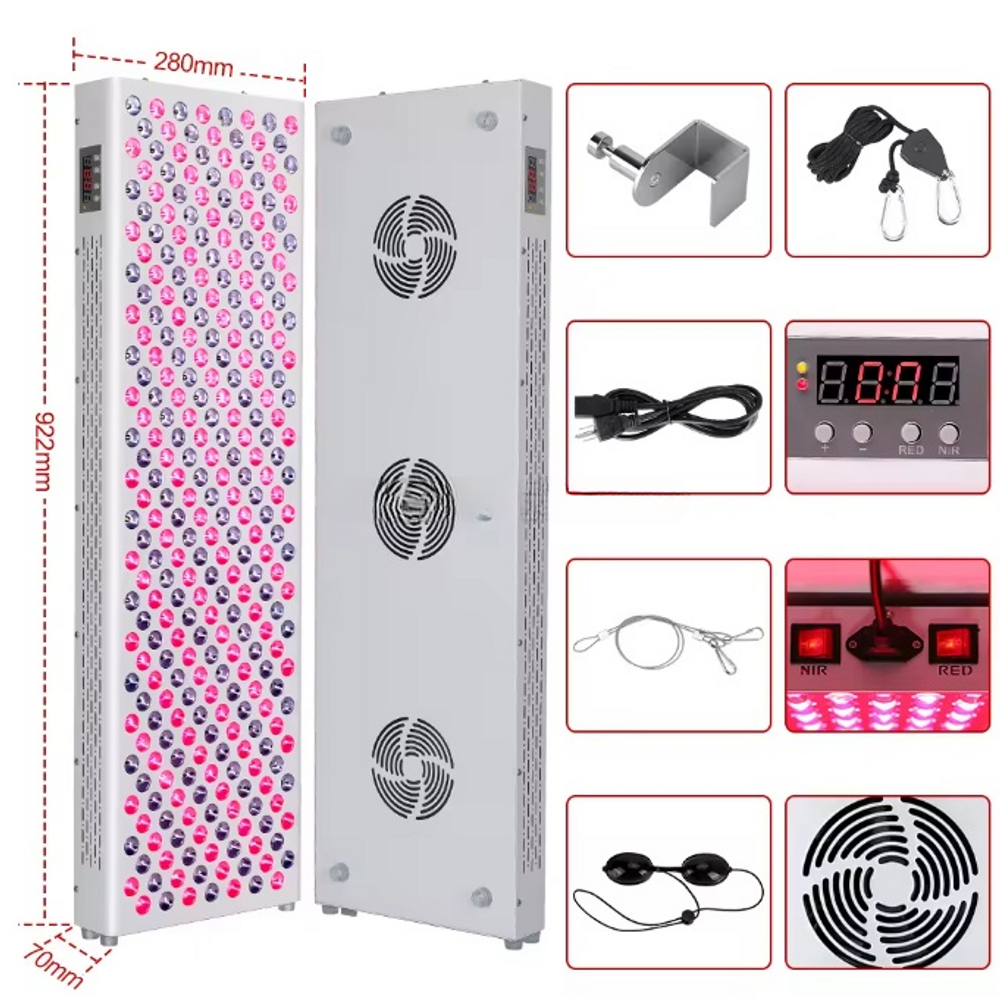 1500W Full Body LED Red Light Therapy Panel 6