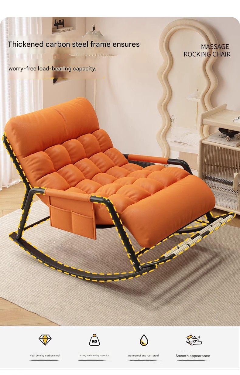 Luxury Double Rocking Recliner Sofa Chair with Thick Cushion