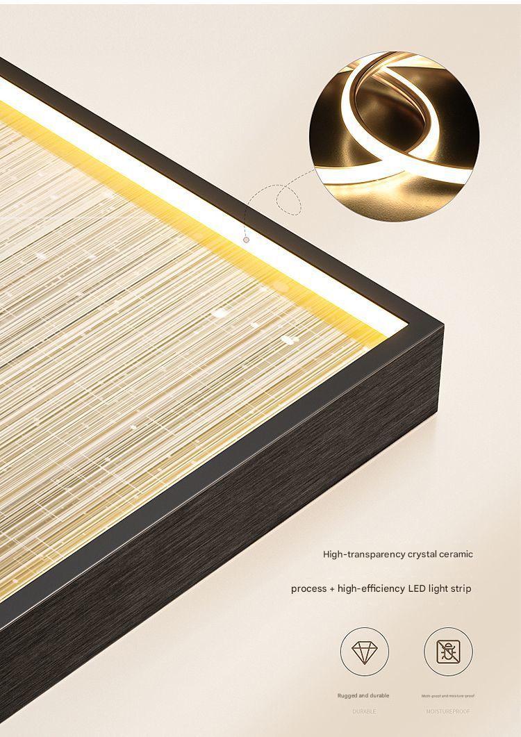 Modern LED Relief Wall Art Painting Frame