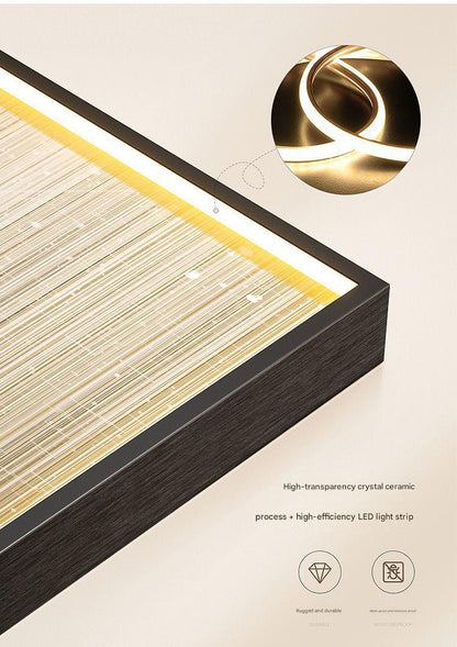 Modern LED Relief Wall Art Painting Frame