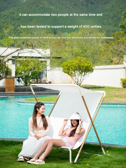 Portable Folding Sunshade Lounge Chair