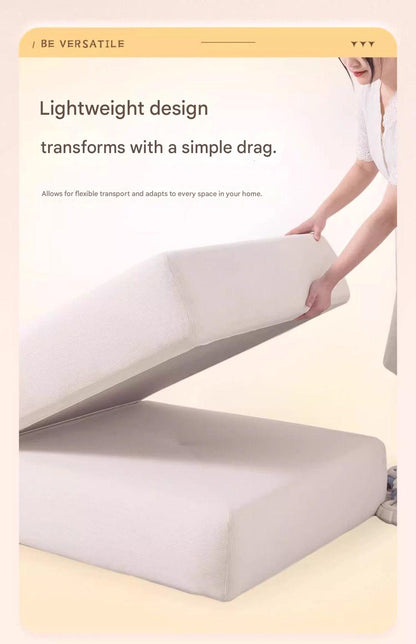Luxury Modular Tofu Block  Floor Sofa Chair