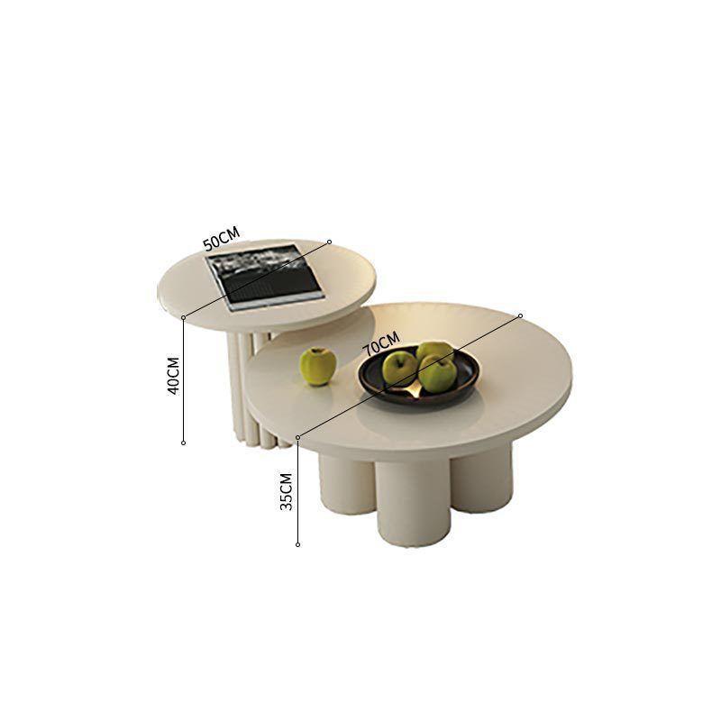 Modern Curved Sofa Set with Accent Chair And Coffee Table