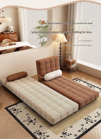 Retro Folding Multifunctional Dual purpose Sofa Bed