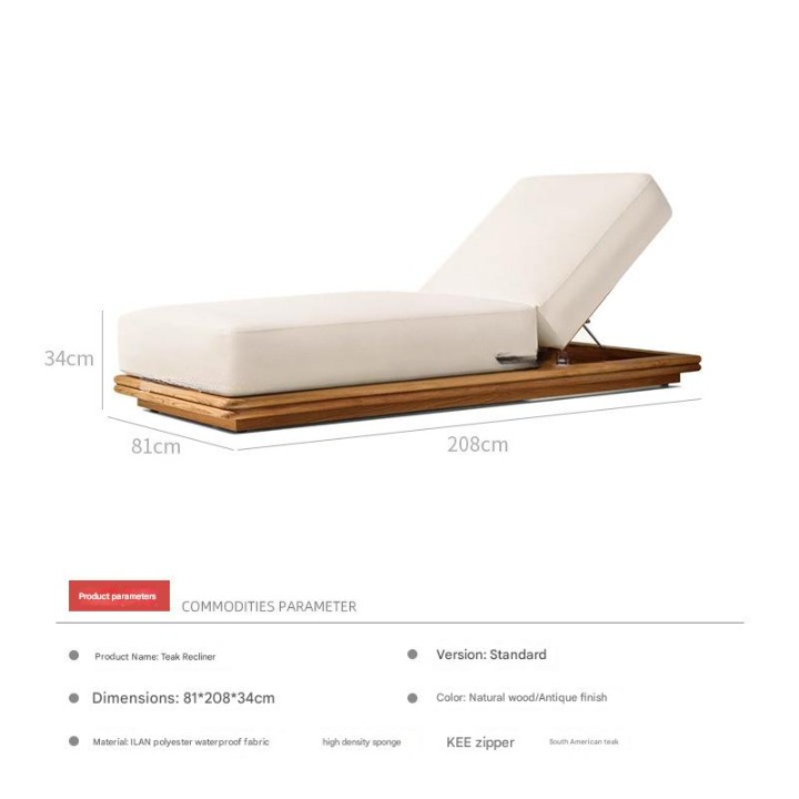 Beach Sun Lounger Lounge Chair