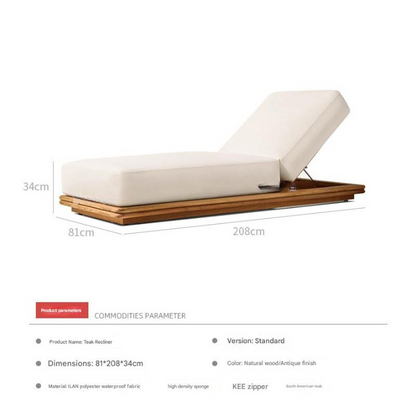 Beach Sun Lounger Lounge Chair